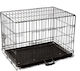 Nobleza Dog Wire Crate with 2 Doors 109x72cm
