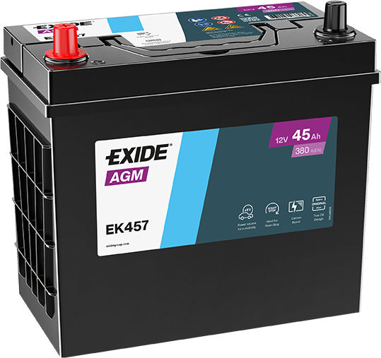 Exide Baterie Auto / Camion / Barca cu Capacitate 45Ah