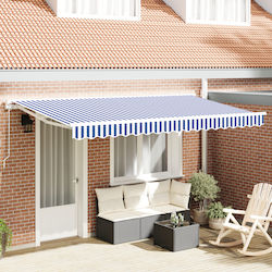 vidaXL Awning Fabric Blue 4x2m