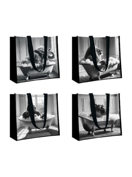 Τσάντα Αγορών Animal Bath 55x47cm