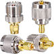 Set 4 Sma To Uhf Adaptoare Anti-interferență Transmisie Stabilă Analizor Radio Antenă Wifi Antenă Gps Cablu Coaxial Router