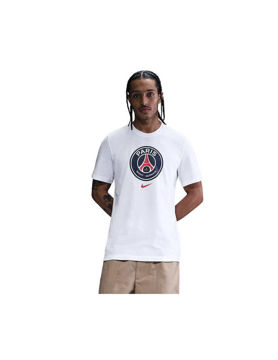 Nike Paris Saint Germain Crest Athletic T-shirt White HQ8328-100