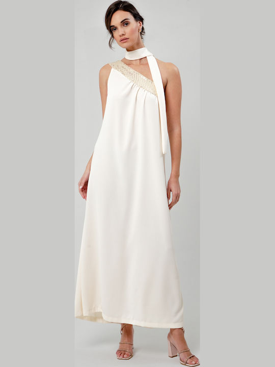 Summer Maxi Dress Gold