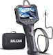 Industrial Endoscop 6.2 Mm Cameră Endoscopice de Inspecție Rotativă 210° 6 Lămpi LED 4x Mărire Ecran 3.5 Inch Tub Semi-rigid Ip67