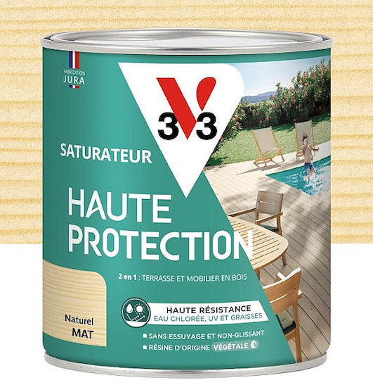 V33 High Protection Decking Farblos Matt 750ml