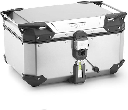 Givi Monokey Aluminum Motorcycle Top Case 58lt Silver