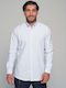 Santiago Long Sleeve Regular Fit Shirt in Sky Blue