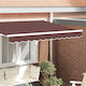 vidaXL Material pentru copertină Maro 0.2x2.3m