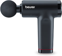 Beurer Gun Massage for the Head & the Body with Vibration and Heating Function Black