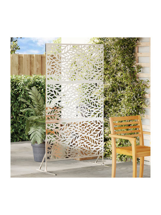 vidaXL Raumteiler Metall 100x180cm