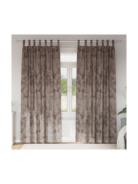 vidaXL vidaXL Set Vorhänge Fenster mit Oberer R...