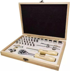 Rockforce Ratschen- und Steckschlüssel-Set 1/4"