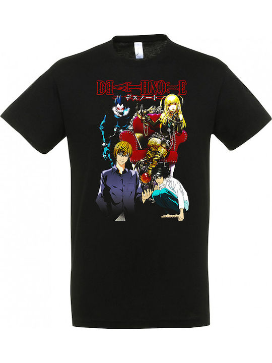 Herren T-Shirt Stedman Schwarzes Death Note Anime Dp2991