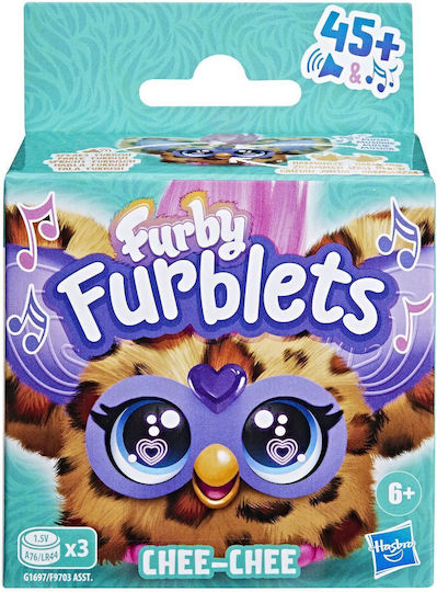 Hasbro Plush Furby Furblet with Sound Chee-chee for 6+ Years 12 cm