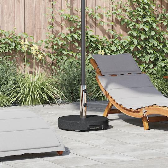 vidaXL Umbrella Stand made of Cement Black