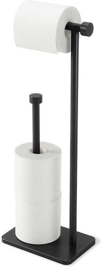 Umbra Boden Papierhalter Metallisch Schwarz
