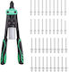 Professional Pop Rivet Set 330mm 40 Rivets 3.2mm 4mm Riveting 3.2mm 4.0mm 4.8mm