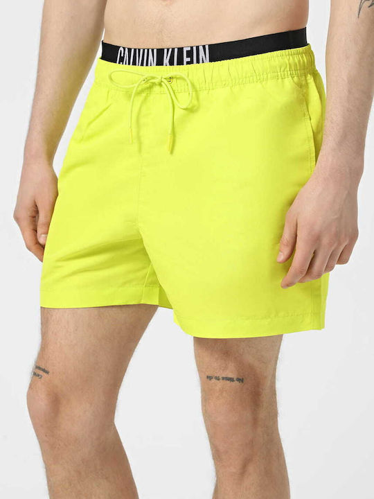 Calvin Klein Herren Badebekleidung Shorts Yellow