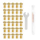 Set Duză Pentru Imprimante 3D 30 Bucăți 0.2 Mm 0.3 Mm 0.4 Mm 0.6 Mm 0.8 Mm 1.0 Mm Cupru Șurub M6 1.75 Mm Filament Curățare Tije V5 V6 Hotend