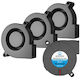 Set 4 Ventilatoare 5V Pentru Imprimante 3D 50mm Rulment Hidraulic Fără Perii Turbo Răcire Conector cu 2 pini Winsinn 5015