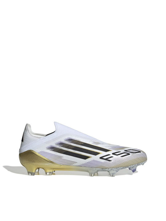adidas F50 Elite JH7625 Football Shoes with Cleats White