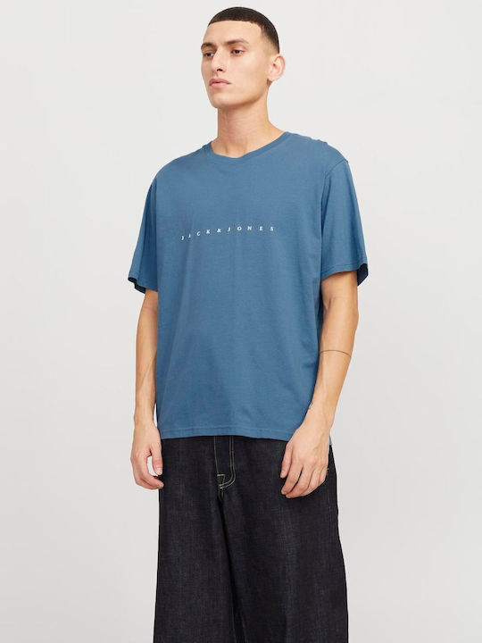 Jack & Jones T-shirt Θαλασσί