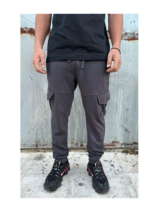 Paco & Co Cargo Sweatpants Trousers Dim Grey