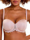 Ροζ Strapless Σουτιέν