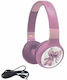Lexibook Lexibook Bluetooth Wireless On Ear Headphones with 4 hours of Operation Pink