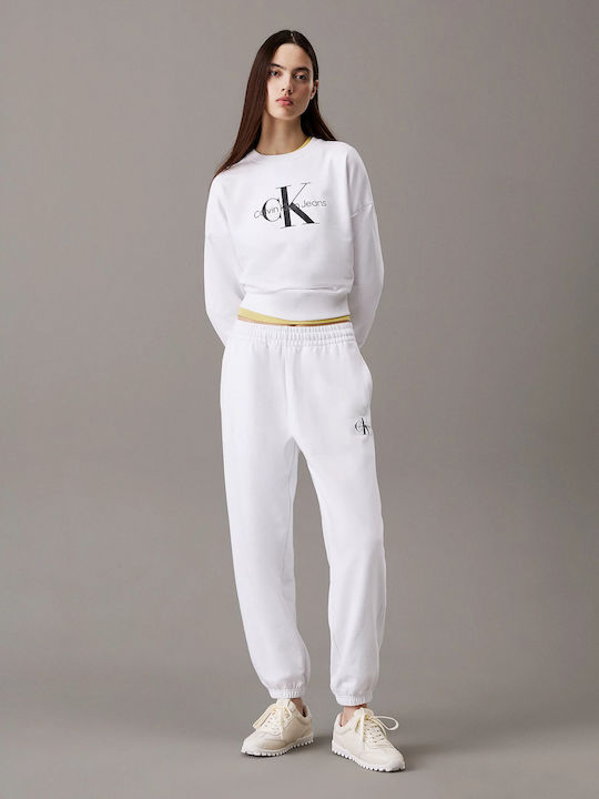 Calvin Klein Sweatpants White