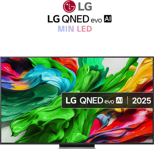 LG Smart Τηλεόραση 75" 4K UHD QNED evo AI QNED87 HDR (2025) 75QNED87A6B