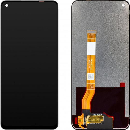MP LCD Display Module Realme 8i 9i Narzo 50 with Frame Aftermarket Black
