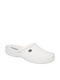 Adam's Shoes Γυναικεία Δερμάτινα Ανατομικά Σαμπό Λευκά