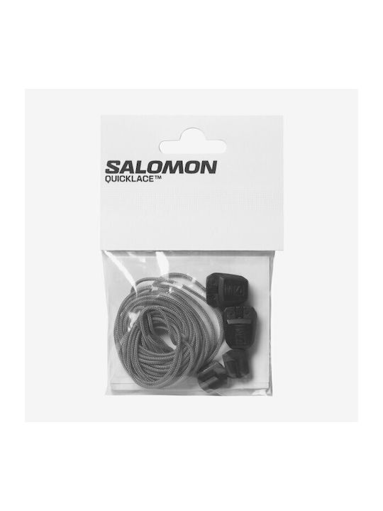 Връзки Salomon Quicklace Kit Сребърни Черни