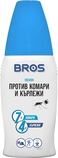 Bros Mosquitoes and Ticks Εντομοαπωθητική Λοσιόν σε Roll On/Stick DEET Κατάλληλη για Παιδιά 100ml