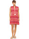 Pink Label Damen Kaftan Strand Mehrfarbig