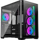 Raijintek Atreus BT4 Gaming Midi Tower Computer Case with Side Window and RGB Lighting Black