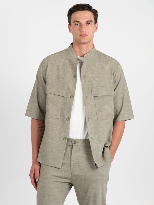 Vittorio Artist Μακρυμάνικo Overshirt Olive