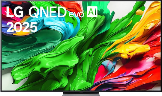 LG Smart Τηλεόραση 65" 4K UHD QNED evo AI QNED87 HDR (2025) 65QNED87A6B