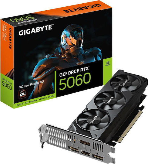 Gigabyte GeForce RTX 5060 8GB GDDR7 OC Low Profile 8G Graphics Card