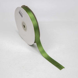 Bandă Satin Reversibilă 1,5cmx50m Verde Închis