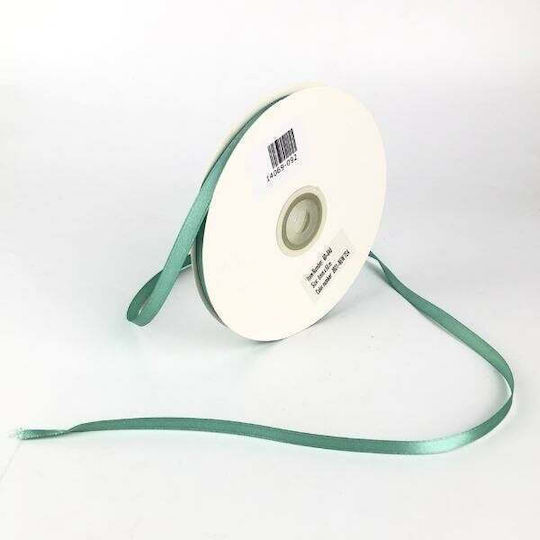 Bandă Satin Reversibilă 6mm x 50m Verde Țăgală