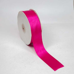 Satin Double Face Ribbon 3.8cmx50m Fuchsia