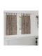vidaXL vidaXL Vorhänge Fenster mit Tunnel Braune 140x140cm