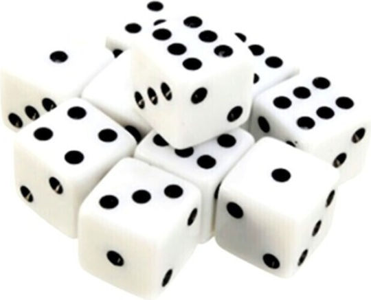 Martin Toys Dice for Backgammon 10cm