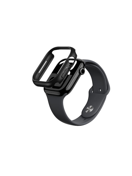 AmazingThing Πλαστική Θήκη σε Μαύρο χρώμα για Apple Watch 46mm