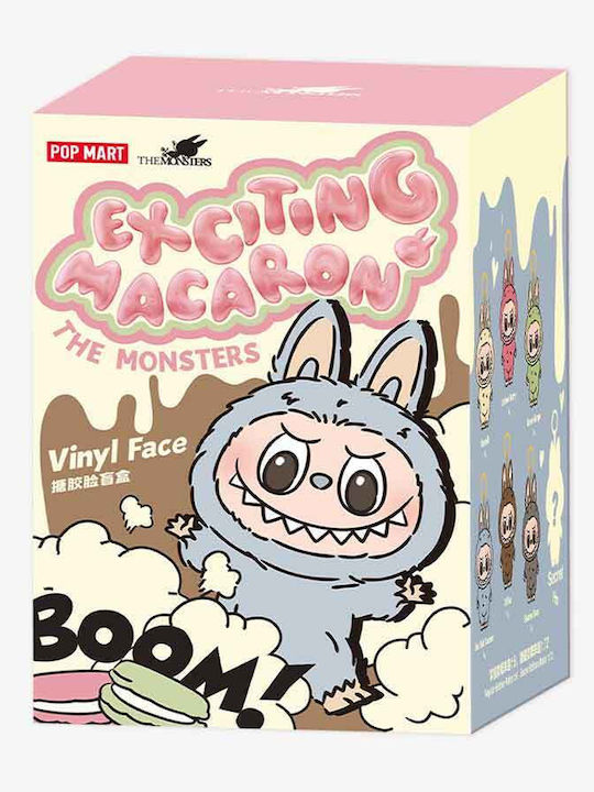 Pop Mart Keychain Labubu The Monsters Exciting Macaron Vinyl Face
