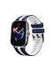 Λουράκι Σιλικόνης Μπλε (Amazfit GTS 3)