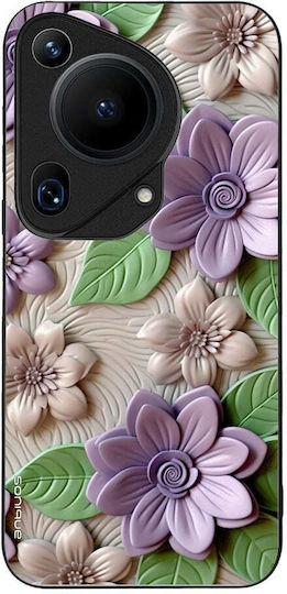 Sonique 3d Flower Series Huawei Pura 70 Ultra Purple Mobile Phone Case