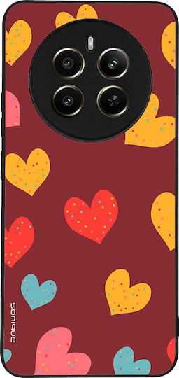 Θήκη Sonique Heart Series Realme 12 Plus 5g Μπορντώ